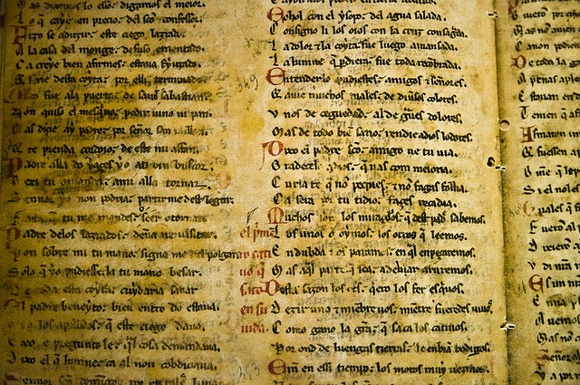 manuscript of scripture